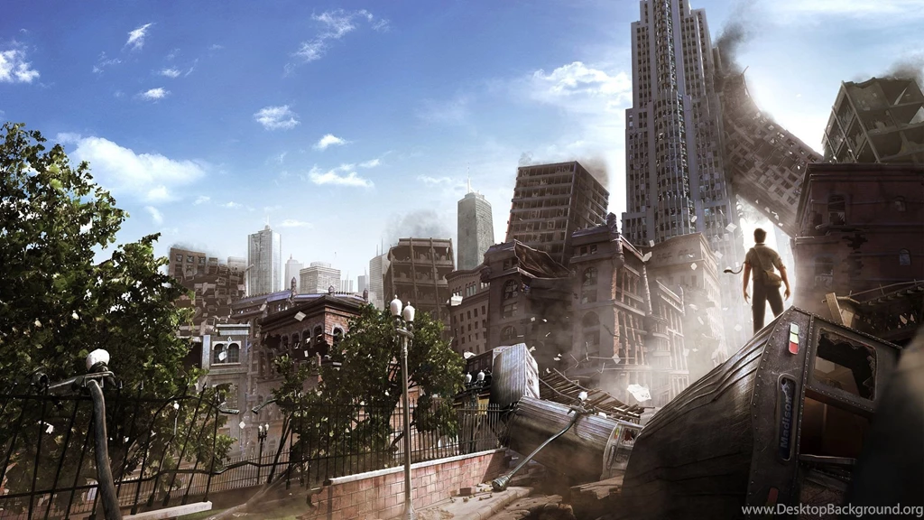 Destroyed City From I Am Alive Desktop Wallpapers 24442