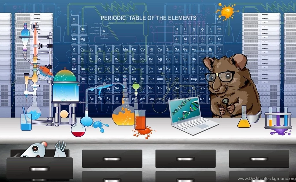 Science Lab Kids Wall Murals