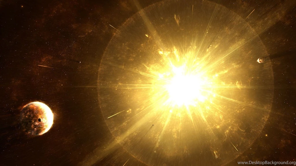 Sun Outer Space Stars Explosions Planets Last Supernova Fresh New ...