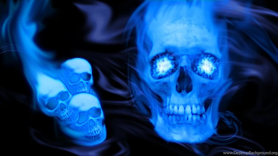 Blue Skull Wallpapers By Nox enamor On DeviantArt