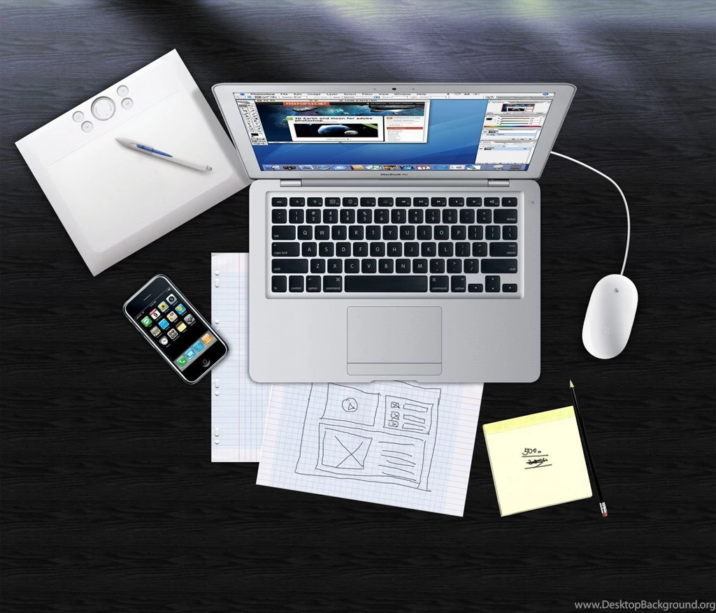 Business Desk Free PPT Backgrounds For Your PowerPoint Templates