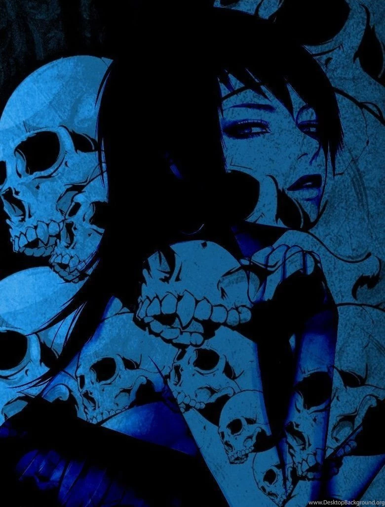 Blue Skull By Theaudislave On DeviantArt