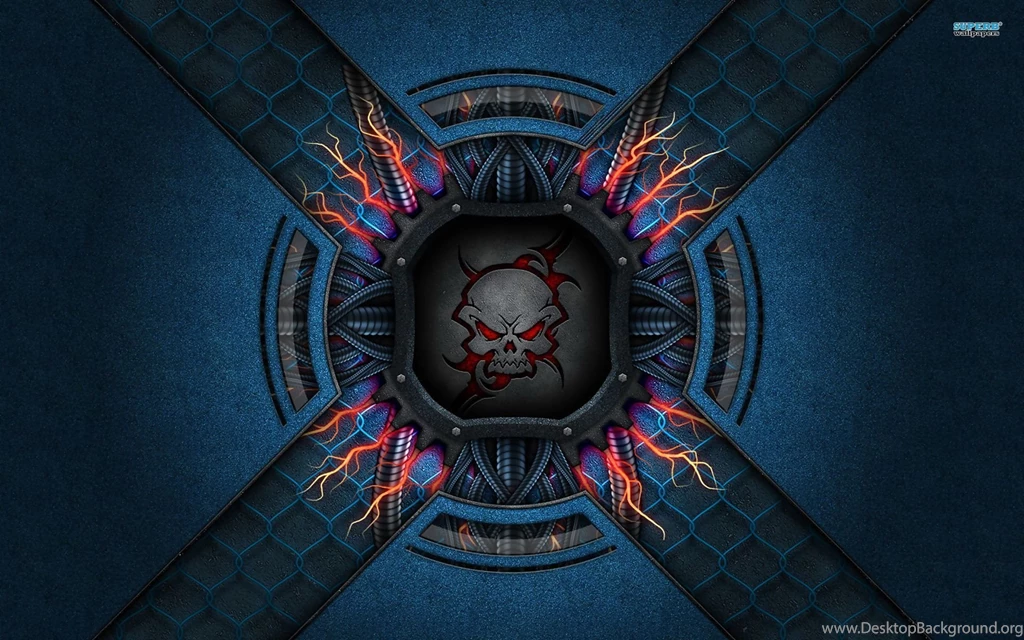 I Live Inside Your Face Skull Wallpapers Funny Wallpapers