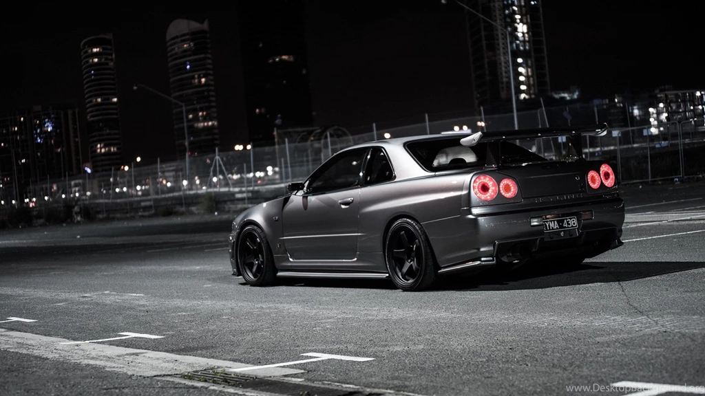 Nissan Skyline GT R R34 Night » Holy Drift HD Car Wallpapers And ...