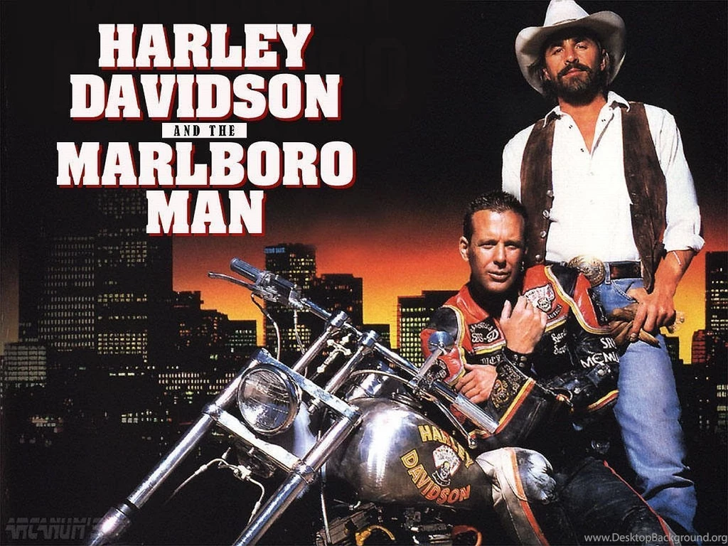 1 Harley Davidson And The Marlboro Man Hd Wallpapers Desktop Background