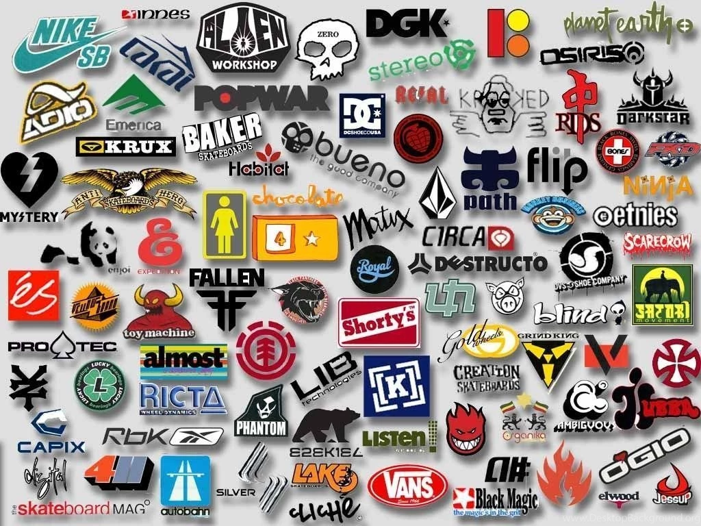 Skate Logos Backgrounds