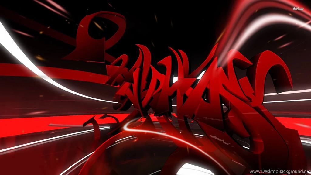 Red Graffitti Wallpapers 3D Wallpapers