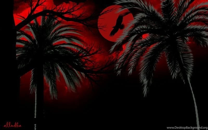 Red And Black 3d Backgrounds Invitation Templates