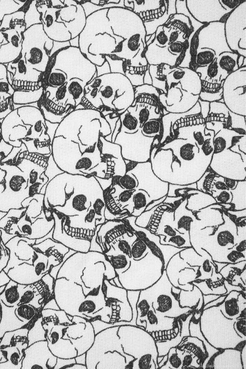 Background, Black And White, Preto E Branco, Skull Image