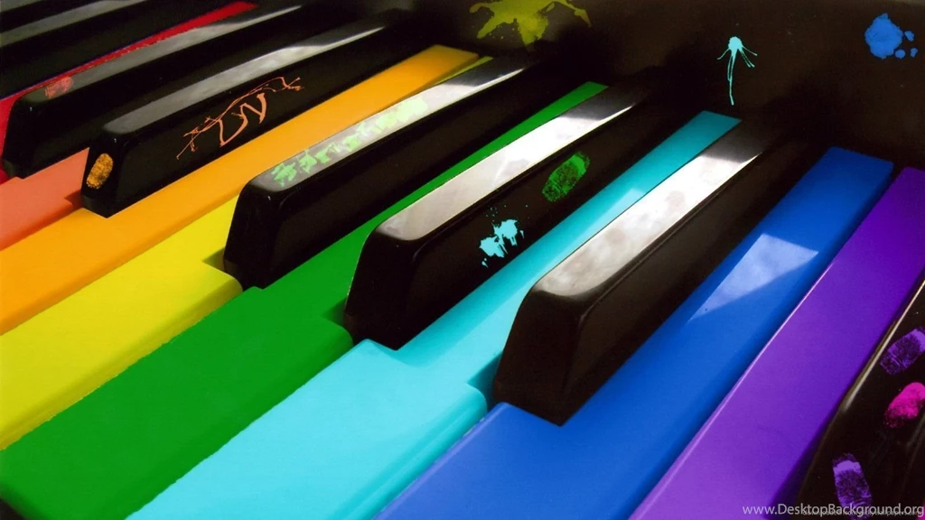 Colorful Keys Wallpapers