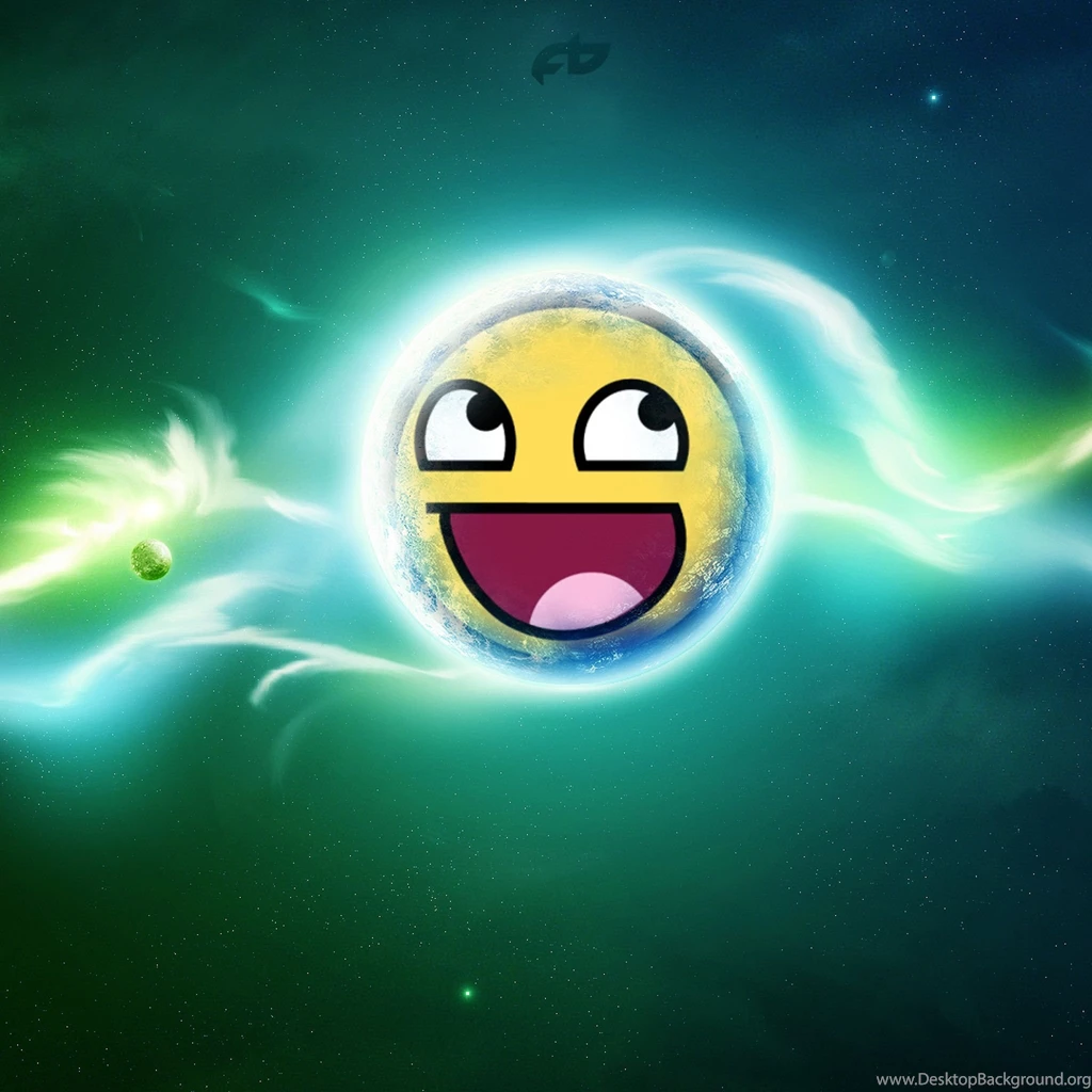 Awesome Smiley iPad 3,4 & Air Wallpapers