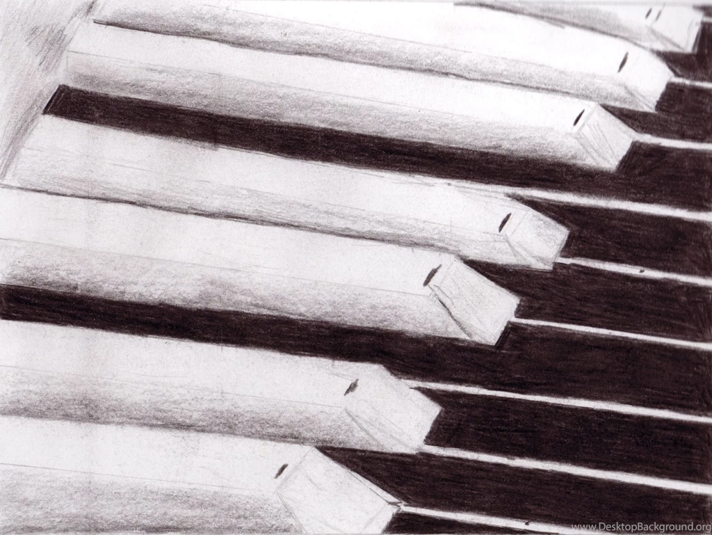 Wavy Piano Keys Clipart Wallpapers 1080p