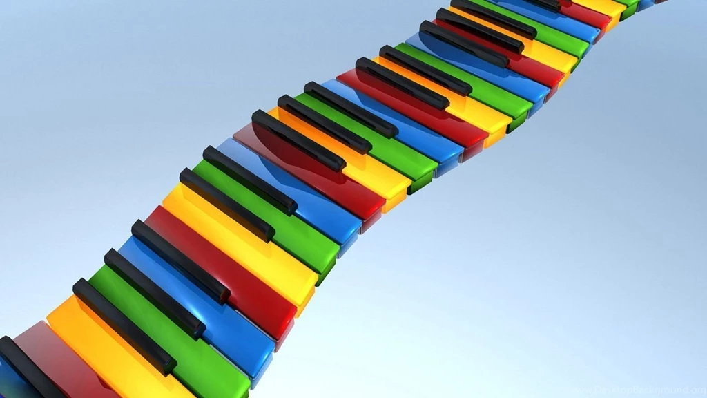 Top Colorful Piano Wallpapers And Images For Pinterest