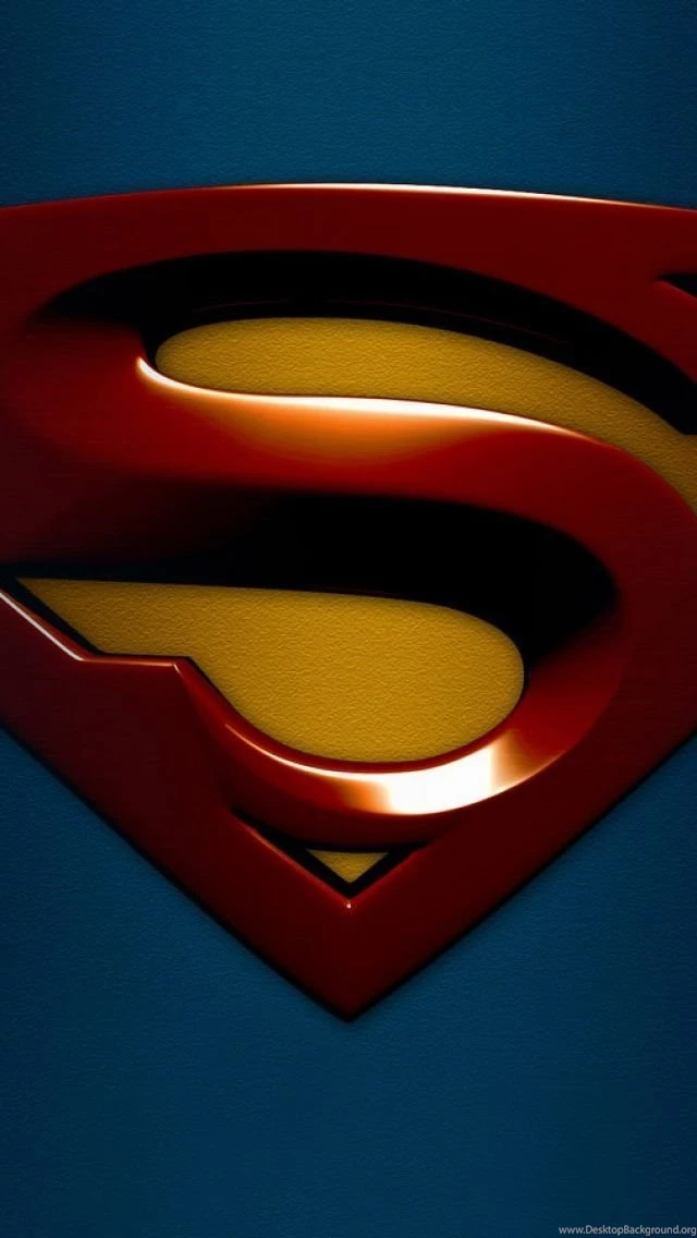 Superman Logo iPhone 5 Wallpapers