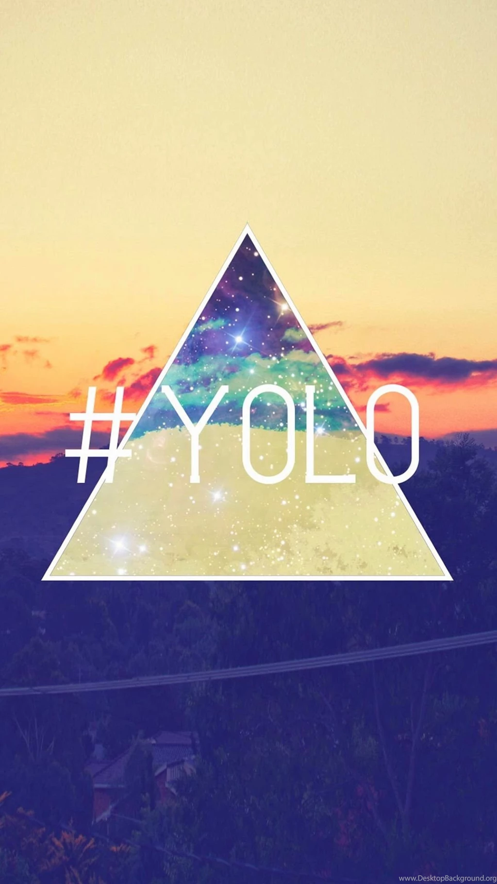 YOLO You Only Live Once Retro iPhone 6 Wallpapers Download