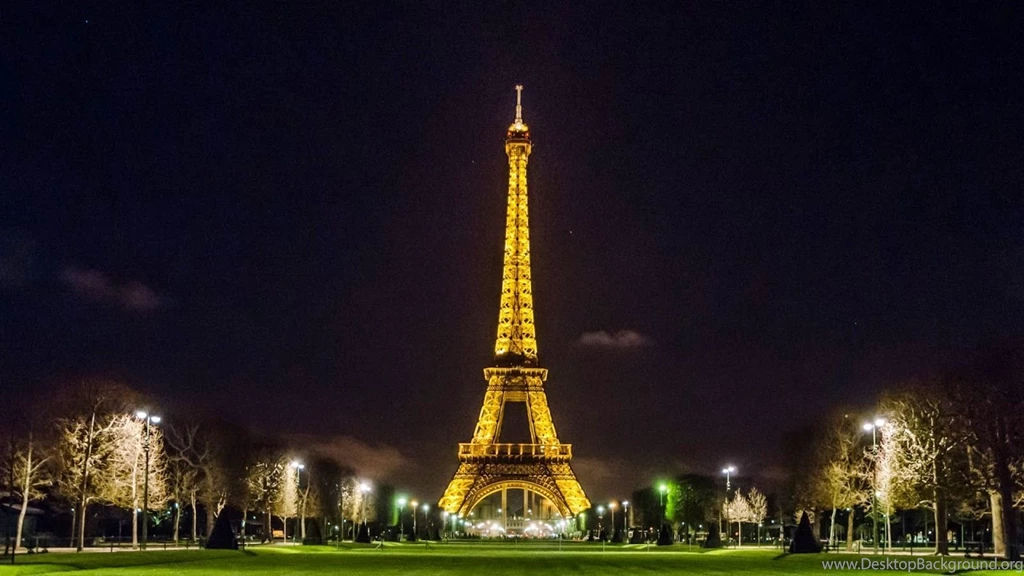 Eiffel Tower Night Desktop Backgrounds Eiffel Tower Night ...