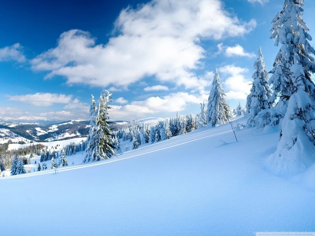 Winter, Mountains HD Desktop Wallpapers : High Definition ...