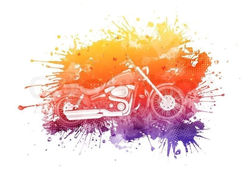 Old Paper. Retro Motorcycle Texture Backgrounds Stock Photo