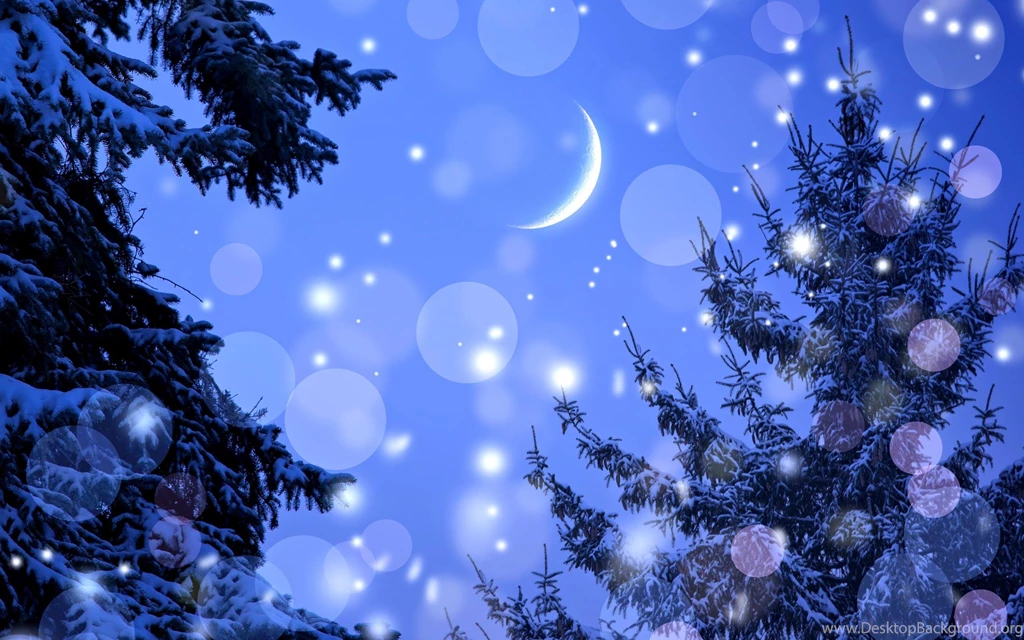 Winter Night >> HD Wallpaper, Get It Now!