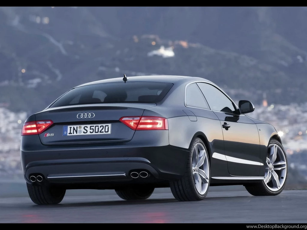 2008 Audi S5 Rear Angle 1600x1200 Wallpapers