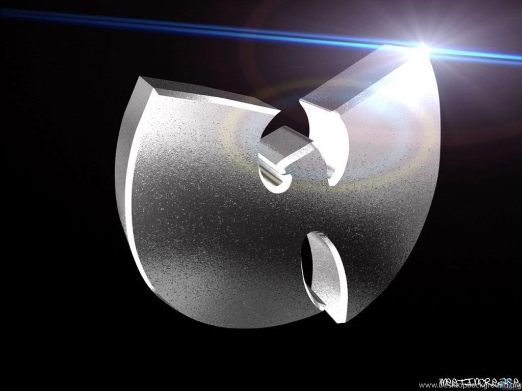 Wallpapers Black, Wu Tang Clan Big Logo.