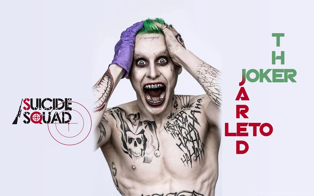 Jared Leto As The Joker In Suicide Squad Wallpaperjpg