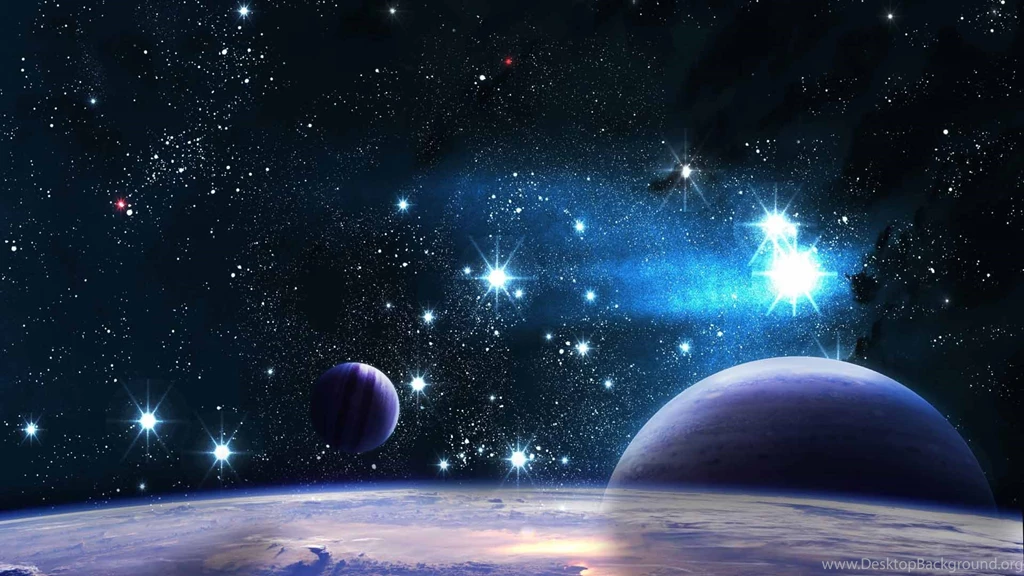 Beautiful Space Planet Stars Bright Shine Light Wallpapers ...