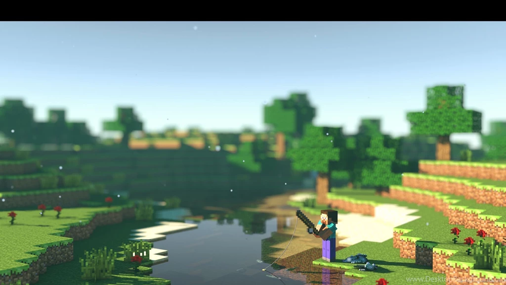 Download 2560x1440 Minecraft Fishing Wallpapers