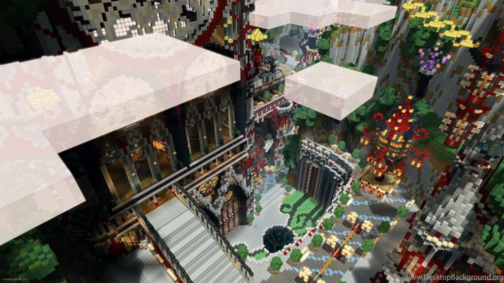 Download 2560x1440 Minecraft Hollow Grove Wallpapers
