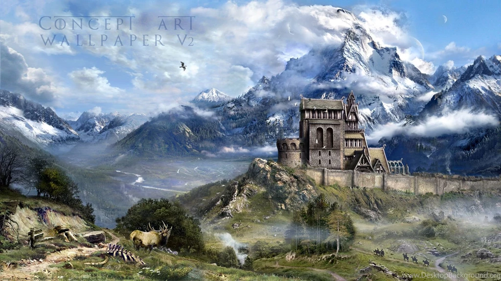 Skyrim Concept Art Wallpapers HD At Skyrim Nexus Mods And Community