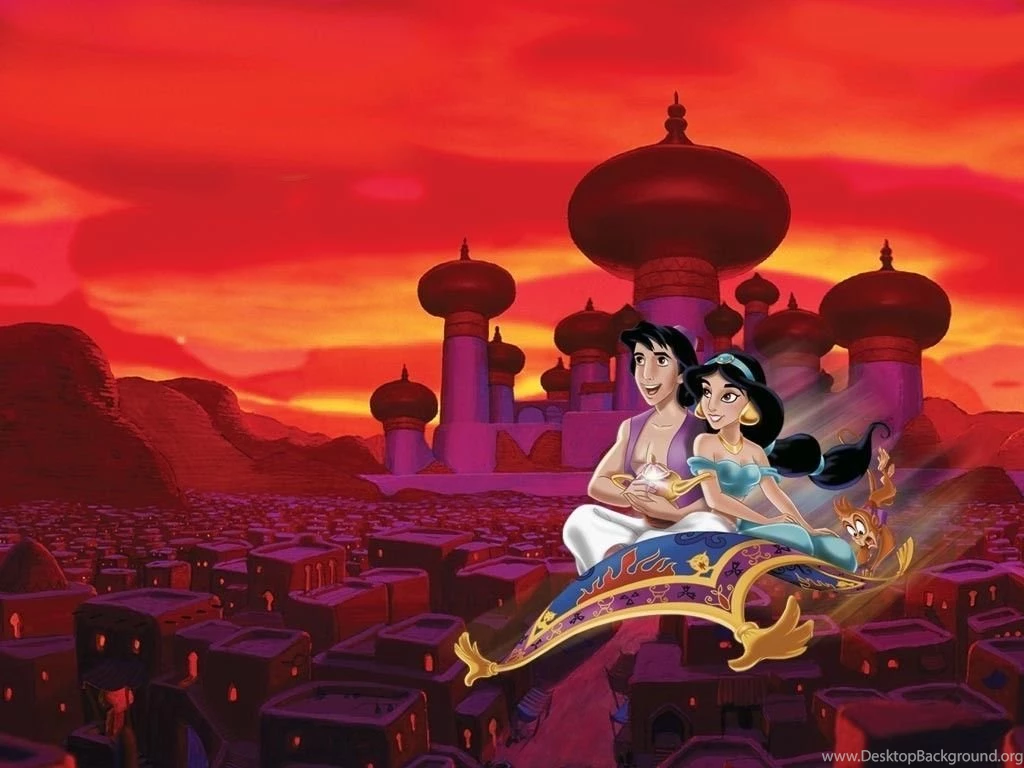 Wallpapers For Aladdin And Jasmine   Aladdin Wallpapers (2462317 ...