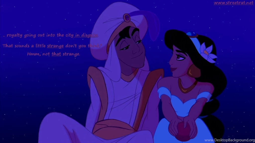 Aladdin Wallpaper: Eye Contact