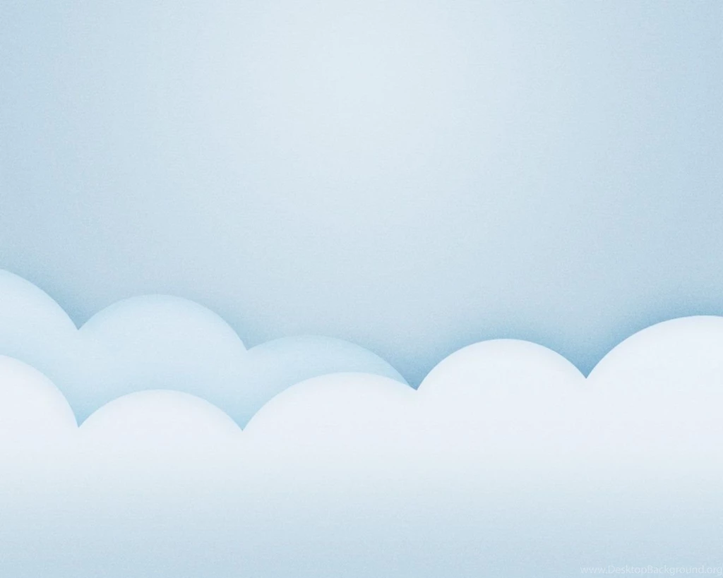 1280x1024 Light Blue Minimalistic Clouds Desktop PC And Mac Wallpapers