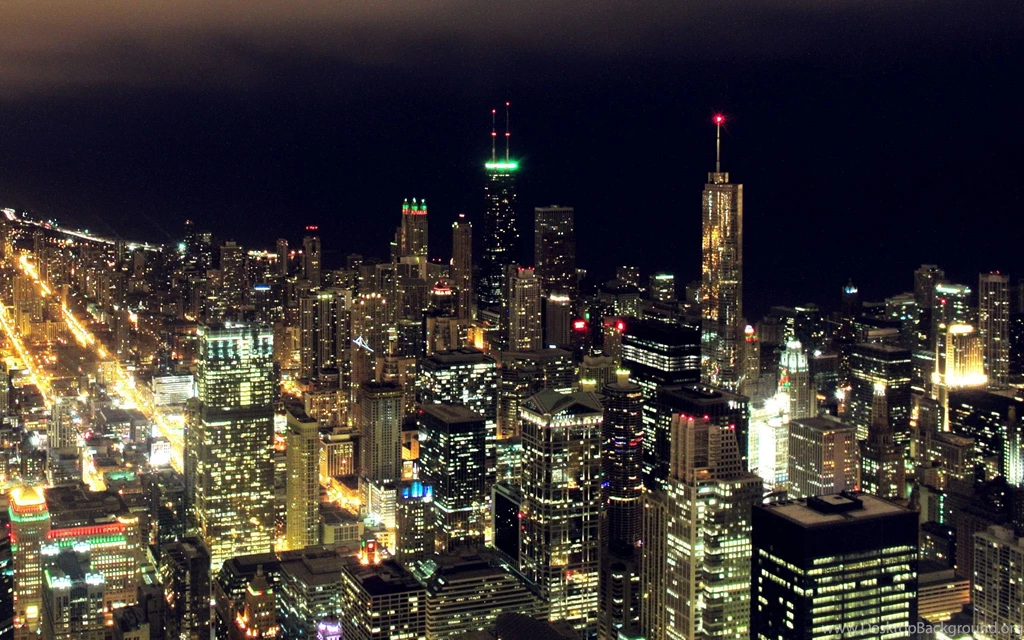 Chicago At Night