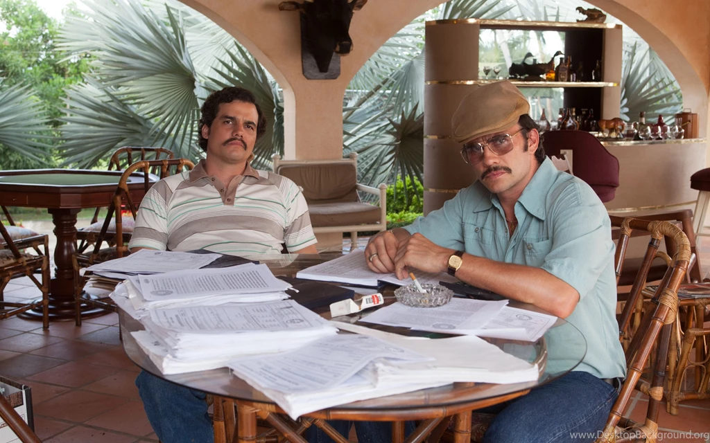 Pablo And Gustavo Narcos Wallpaper,narcos Wallpaper,pablo Escobar ...