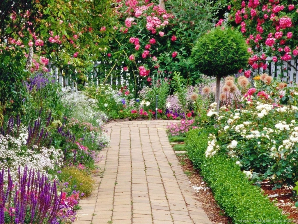 Flower Garden Backgrounds