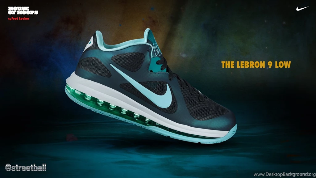 Low LeBron 9 Sneaker Wallpapers Streetball