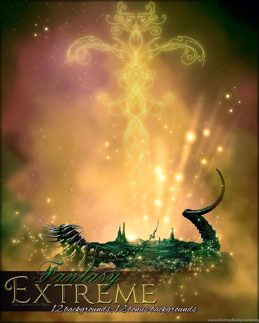 Fantasy Extreme Backgrounds 2D Sveva