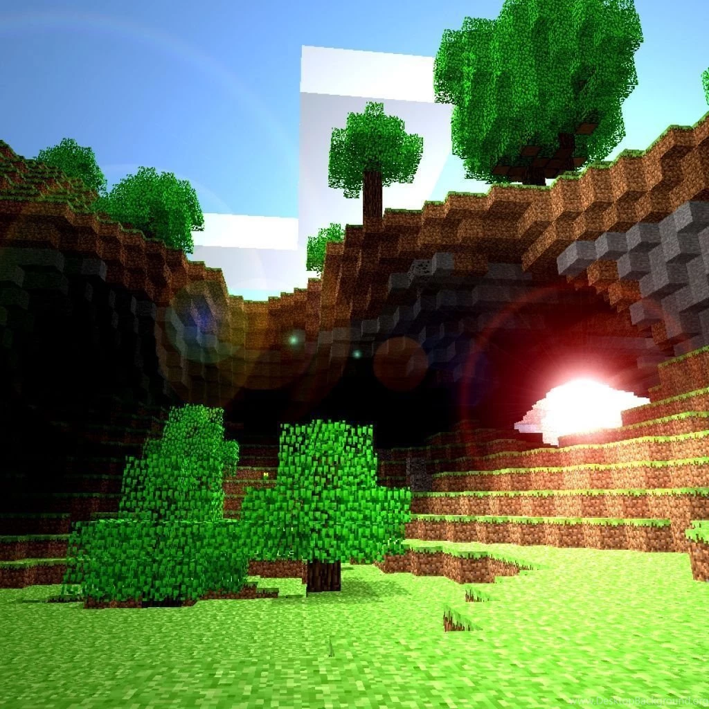 Minecraft iPad 1 & 2 Wallpapers