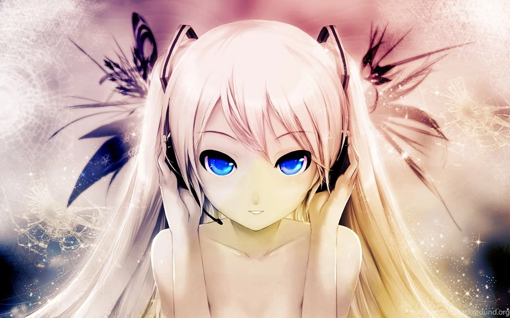 Anime Girl With Headphones Hd Wallpapers HDwallpaper4U.com
