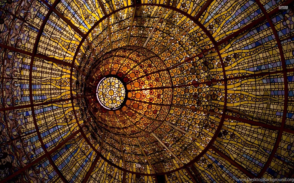 Stained Glass Dome Wallpapers World Wallpapers
