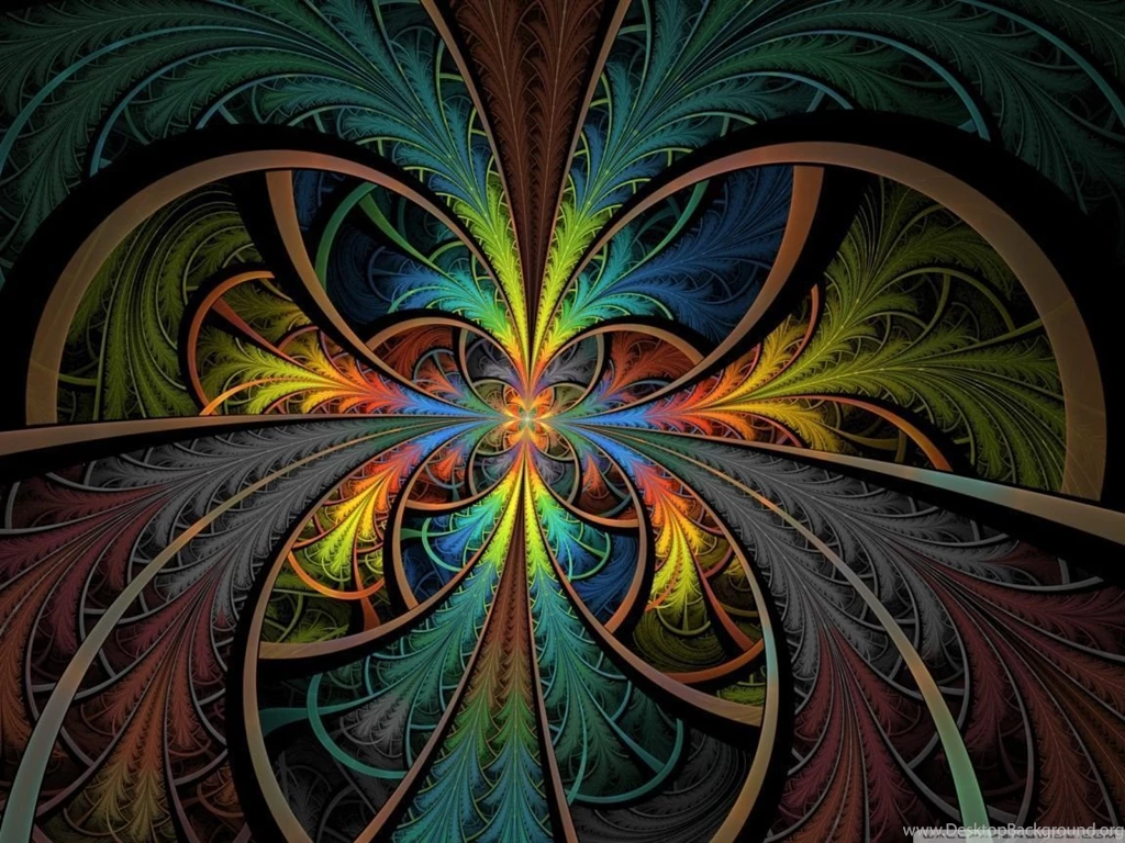 Feathered Stained Glass HD Desktop Wallpapers : Widescreen : High ...