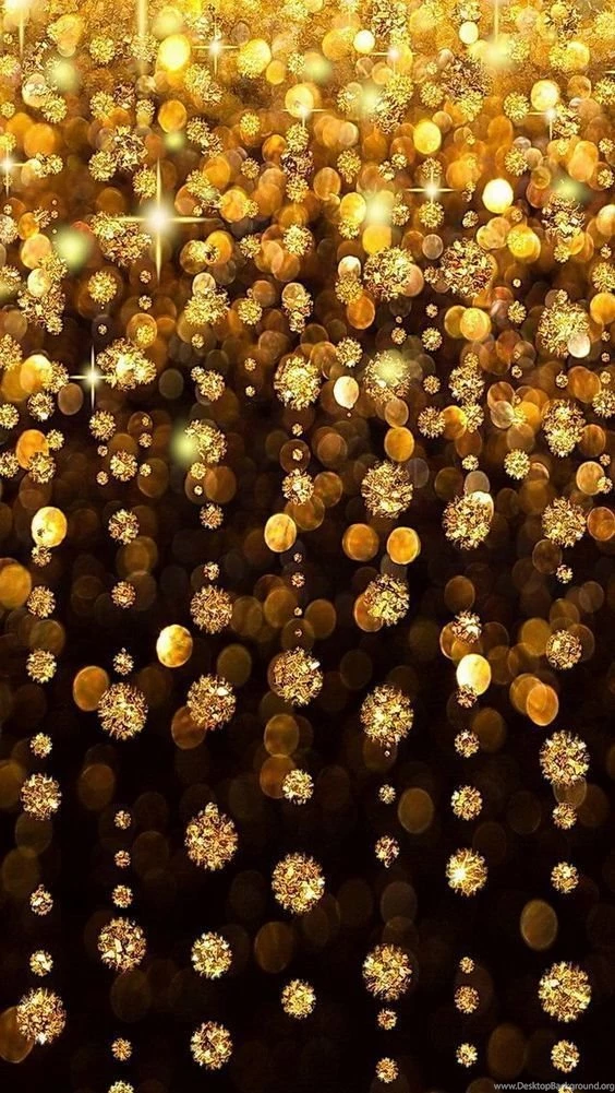 Golden Glitter iPhone Wallpapers. Tap To See More Beautiful iPhone ...