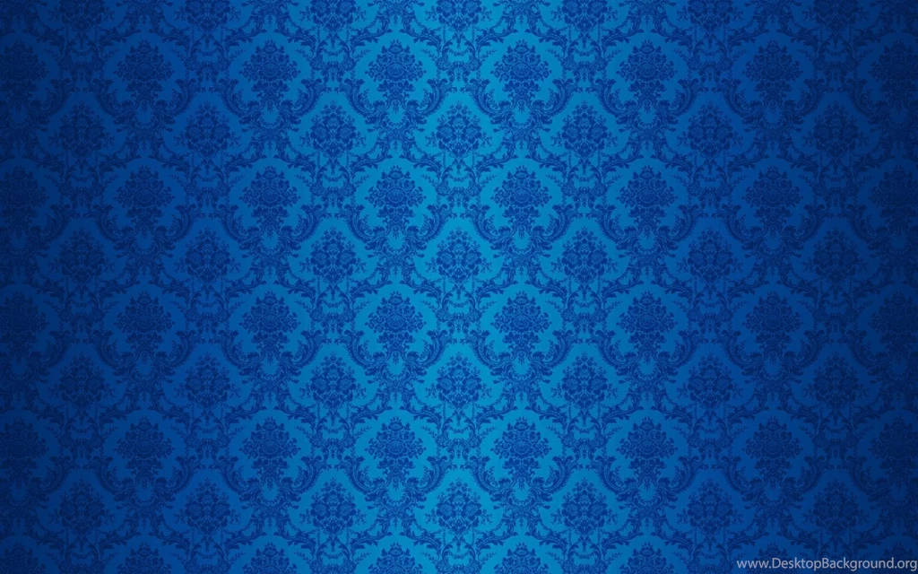 Full HD Wallpapers + Backgrounds, Vintage, Blue, Damask