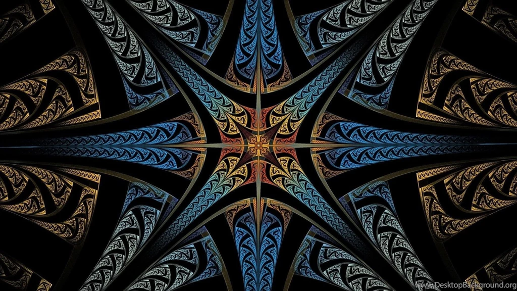 Abstract Starburst Fractal Wallpaper Background.jpg