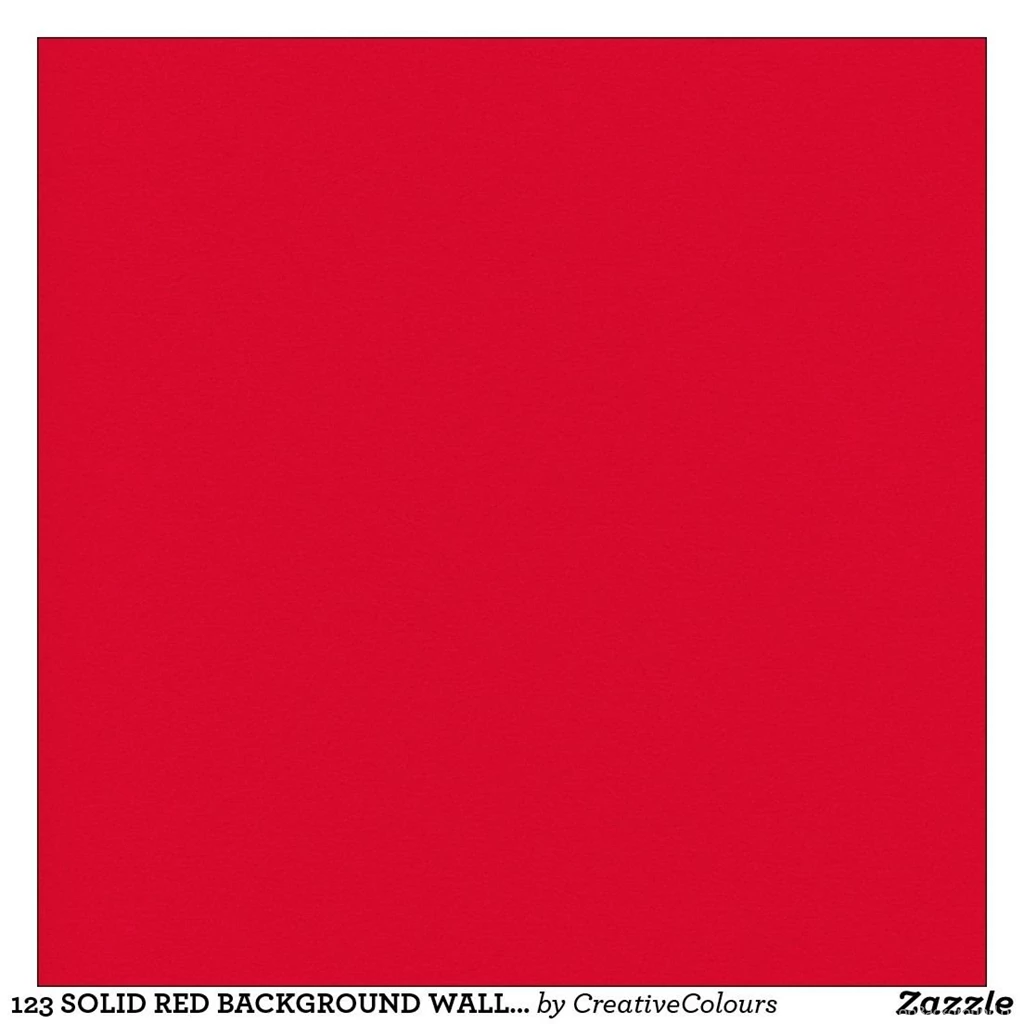 Solid Red Posters
