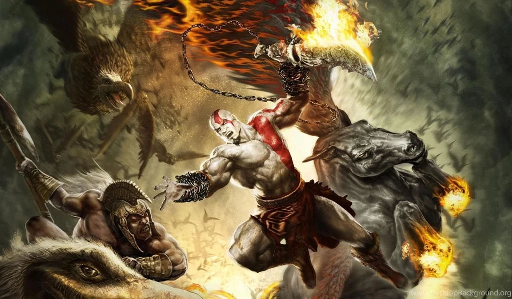 Top Download Wallpapers 640x960 Kratos Images For Pinterest