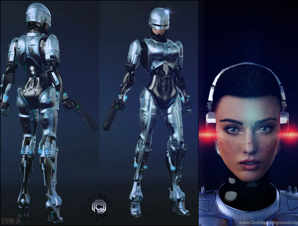ROBOCOP Sci fi Cyborg Warrior Armor E Wallpapers