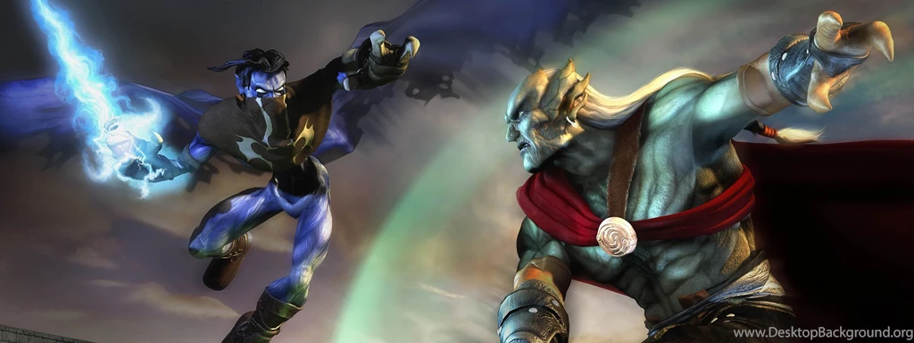 Dual Screen Legacy Of Kain Raziel Anime Wallpapers