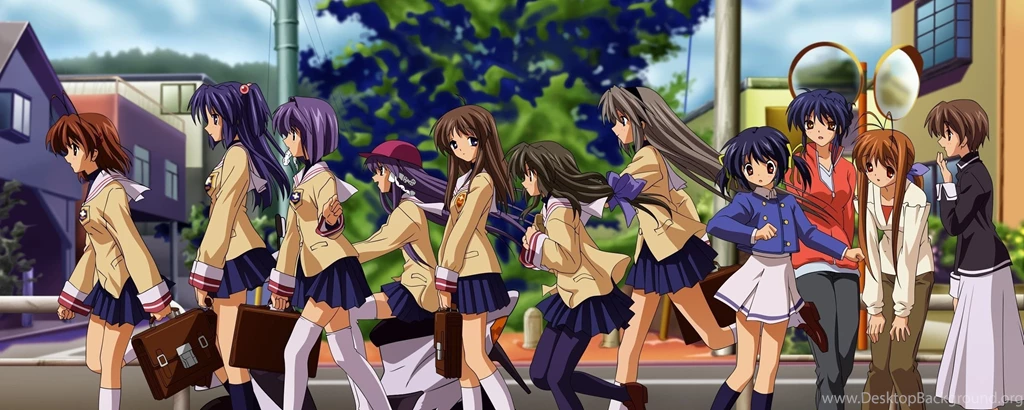 Download Wallpapers 2560x1024 Anime, Girl, Sun, Spring, Image ...